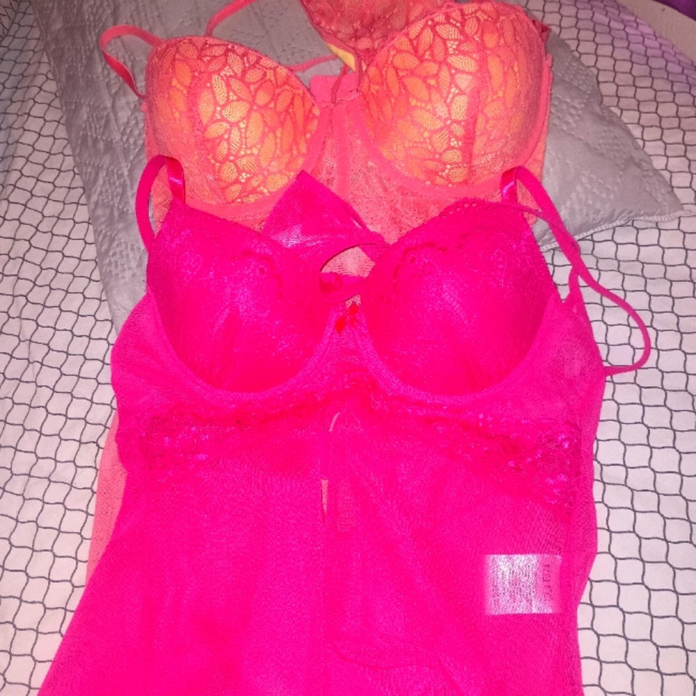 Babydolls, Lingerie,(2) NWOT LACE,SEXY,Datenight